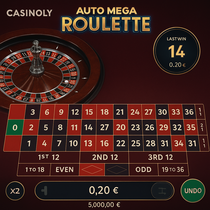 Casinoly - Auto Mega Roulette - Fast Rounds